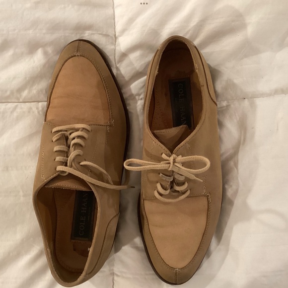Men’s Cole Haan Suede Oxfords - 8.5 - Picture 1 of 4